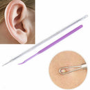 Pimple blemish acne extractor remover tool +earpick spoon ear wax remover tool3C