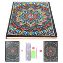 DIY Mandala Special Shaped Diamond Painting 50 Pages Notepad A5 Sketchbook