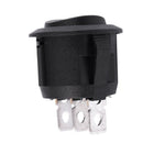 2 x AC 6A/250V 10A/125V 3 Pin SPDT ON/OFF/ON 3 Position Round Boat Rocker S