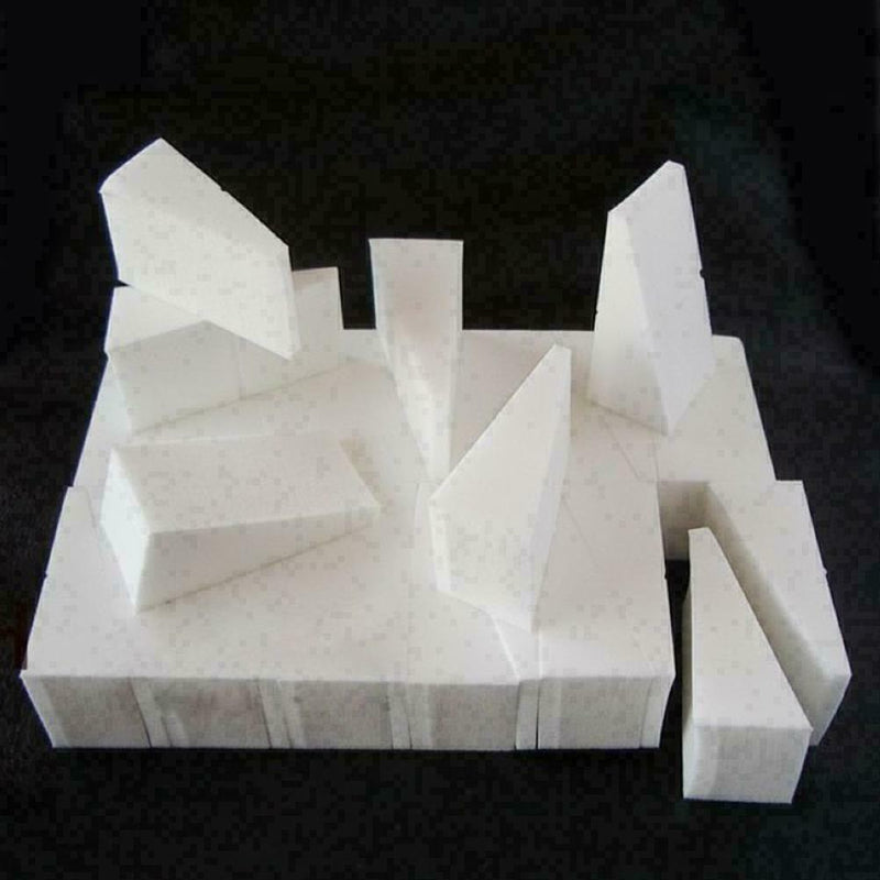 24 Pieces Beige Makeup Blender Blending Foundation Puff AD Cosmeti F Z9H0 S V4O0