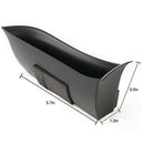 3X(Black Front Row Door Side Storage Box Handle Armrest Phone Container Fit