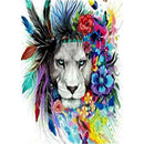 5D DIY Full Drill Diamond Painting Embroidery Mosaic Kit Decor (Animal05)