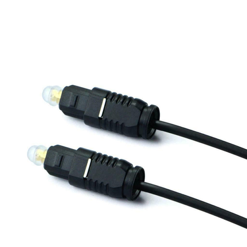 1m Digital Optical Audio Toslink Cable Cord +1 IN 2 OUT Splitter Adapter