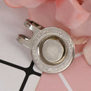 1PC Golf Cap Clip Golf Ball Aiming Marker Alloy Professional Golf Training Aids&