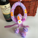 Easter Egg Decoration Wreath Party Fondant Decoration DIY Hanging Ornament  W6B3