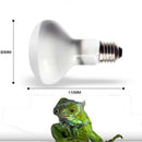 2Pcs Reptile UVA Infrared Heating Light Nightlight Daylight Bulb 50W & 100W