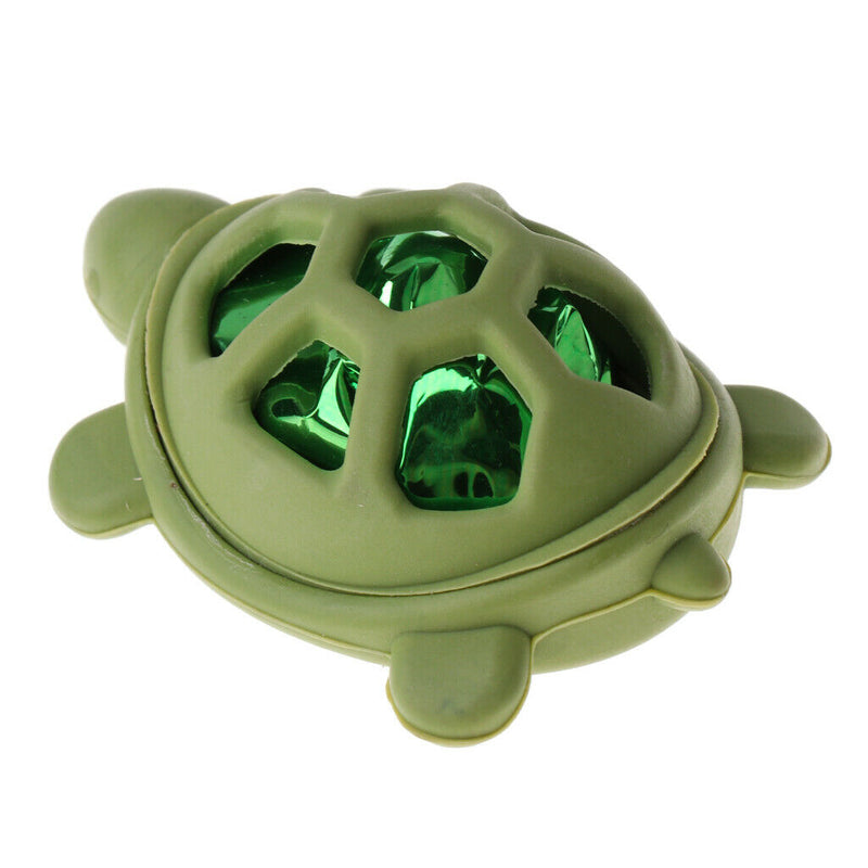 2pcs Pet Dog Cat Rubber Animal Chew Turtle Shaped Sound Play Training Toys