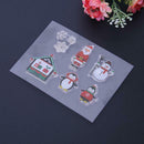 Silicone Christmas Stamp+Metal Cutting Dies Stencil Frame Scrapbook Album