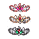 3pcs Butterfly Rhinestone Hair Clip DIY Crystal Bowknot Barrettes (Style 2)