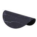 Computer Mouse Pad Round Table Game Marble Line Mouse Pad Non-Slip Rubber P R6D3