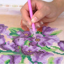 5D DIY Full Drill Diamond Painting Elephant Sunset Cross Stitch Embroidery