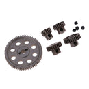 Steel Reduction Gear 94T with Motor Pinion 29/26/21/17T for HSP 1/10 RC Car
