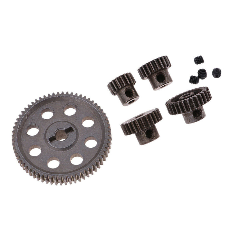 Steel Reduction Gear 94T with Motor Pinion 29/26/21/17T for HSP 1/10 RC Car