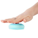 Blue Usb Silicone Beauty Face Cleanser Washing Massager Brush Hand Ring Wat