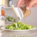 5pcs Creative Transparent Stackable Seasoning Cans Kitchen Spice Rack Condi Q2X3