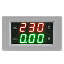 Digital Voltmeter Ammeter + AC Current Transformer + Voltage and Current Me Y8Q8