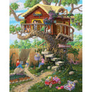 5D DIY Full Drill Diamond Painting Tree House Cross Stitch Embroidery Kit