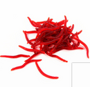 50Pcs Simulation Earthworm Worms Artificial Fishing Lure Tackle Soft Bait 4cm
