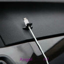 8 X Car Wire Cord Clip Cable Holder Tie Fixer Organizer Drop Adhesive Clamp New