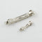 20pcs 8cm Metal FRENCH BARRETTES DIY Hair Clips Bow Crafts Bridal Hair Clips