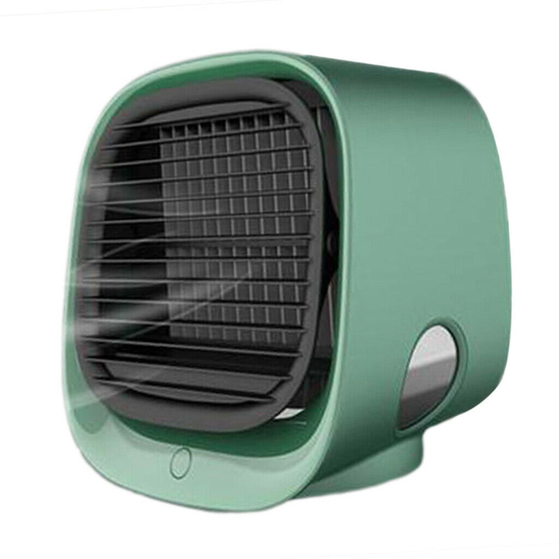 Personal Portable Air Cooler Fan Indoor Air Conditioner Humidifier Green