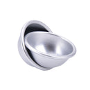1set/2pcs aluminum bath bomb molds bath fizzy sphere round ball molds 4.5*2cm LJ