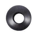 90pcs Black Rubber Grommet Electrical Cable Wire Gasket 1.5mm Groove K5D3