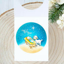 DIY Album Embossing Stamp Template Colorful Lamb Newborn Cutting Dies (A)