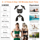 Electric Abdomen Arm Hip Body Muscle Stimulator Smart Toning Trainer Exercise