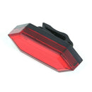 LED USB Rechargeable COB Bike Tail Lamp Safety Warning Bicycle Rear Light