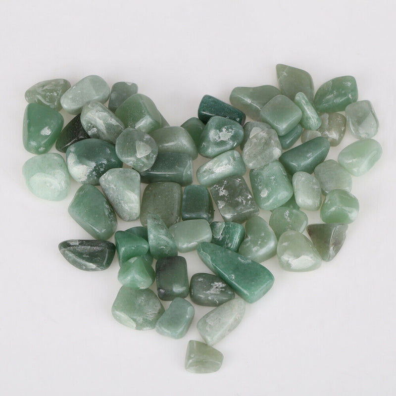 100g Natural Aventurine Stones DIY Bracelet Necklace Home Fish Tank Decor