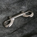 10pcs Double Ended Snap Hook Metal Snaps Hooks Clips Snap Key Holder Security