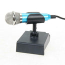 Mini Condenser Microphone with 3.5mm Plug Mobile Phone and Mic Stand A
