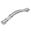 6 x Crystal Furniture Handle Bar Grip Handle Kitchen Cabinet Drawer Door Ha