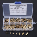 150pcs/Box Knurl Insert Nuts M3 Threaded Insert Screws Assortment Set Kit I O2I7
