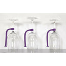 Quality 4Pc Stemware Saver Dishwasher Flexible Silicone Wine Glass Goblet Holder