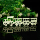 Train Cutting Dies Stencil DIY Scrapbooking Album Paper Embossing Card Dxyc J7V0