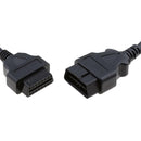 5m OBDII OBD2 16 Pin Male to Female Extension Diagnostic Cable Adapter