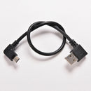 Micro USB 5 Pin Male to 2.0 A Male Cable Converter 90 Degree Adapter Right LI