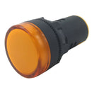 3X LED Singal Light 22mm Indicator Warning Lamp AC 12V 20mA Red Green Yellow