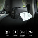 Car PU Leather TISSUE BOX Holder Paper Napkin Seat Back Bracket Durable WLG