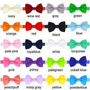 20pcs Baby Girls Bow Headband Hairband Soft Elastic Band Hair Accessories MOAU
