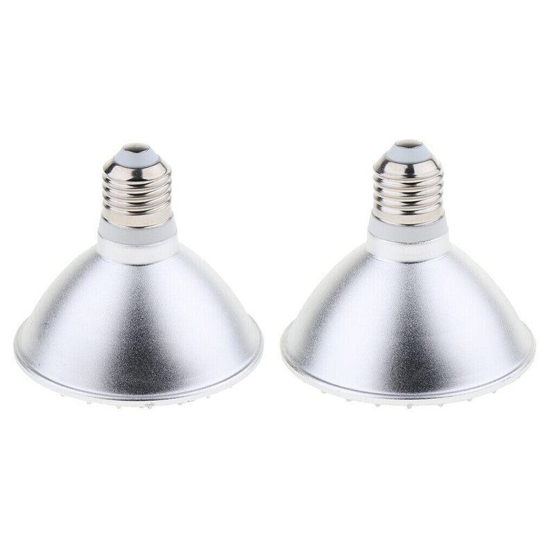 2pcs IP65 LED Dimmable PAR30 Light Bulb 220-230V For Home Bar Shop