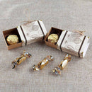 50PCS Wedding Favor Mini Suitcase Gift Box Kraft Sweet Candy Boxes Party Supply