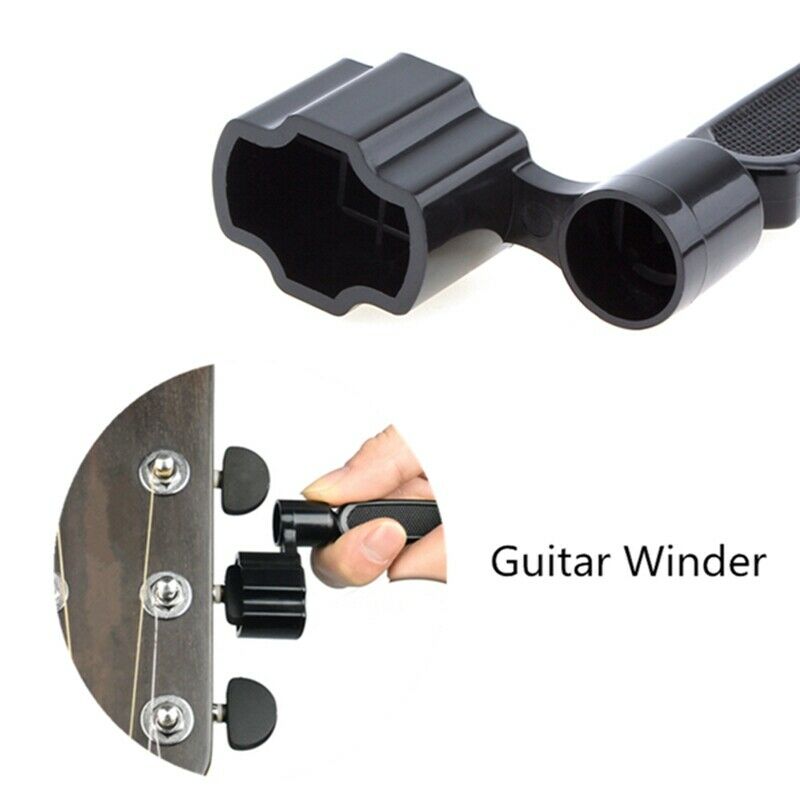 3 in 1 Guitar String Winder String Cutter Bridge Pin Puller Repair Tool