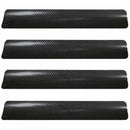 4x Carbon Fiber Car Tow Mirror Bumper Door Sill Scuff Protect Cover Stick QVA
