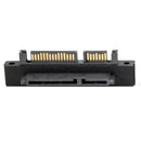 SATA 22P Male to Female 90 Degree 7+15P F/M for Hard Disk Interface L7Z5