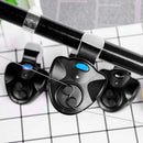 2x Electronic LED Light Fishing Bite Sound Alarm Alert Bell Clip On Fishi NOM