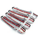 1 Set Car Door Handle Cover Trim Decor Accessory for Peugeot 307 new VLK