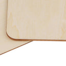 15x Wooden Square Shape Unfinished Wood Craft Blanks Squares DIY 50 /120mm